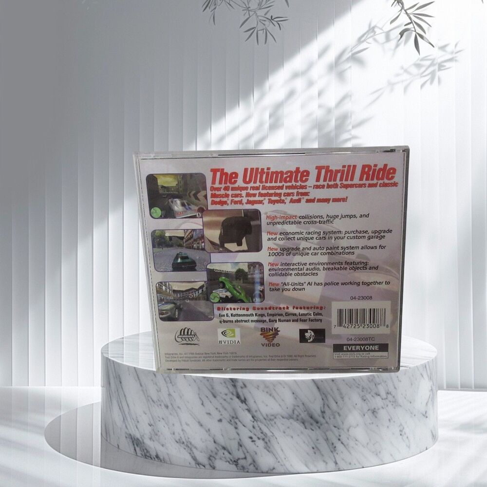 Test Drive 6 (1999) CD-ROM Racing PC Game The Ultimate Thrill Ride - Picture 3 of 3